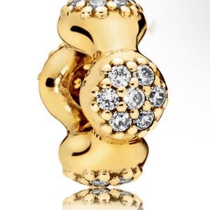 Authentic Pandora Rose Modern LovePods Spacer Charm PAIR